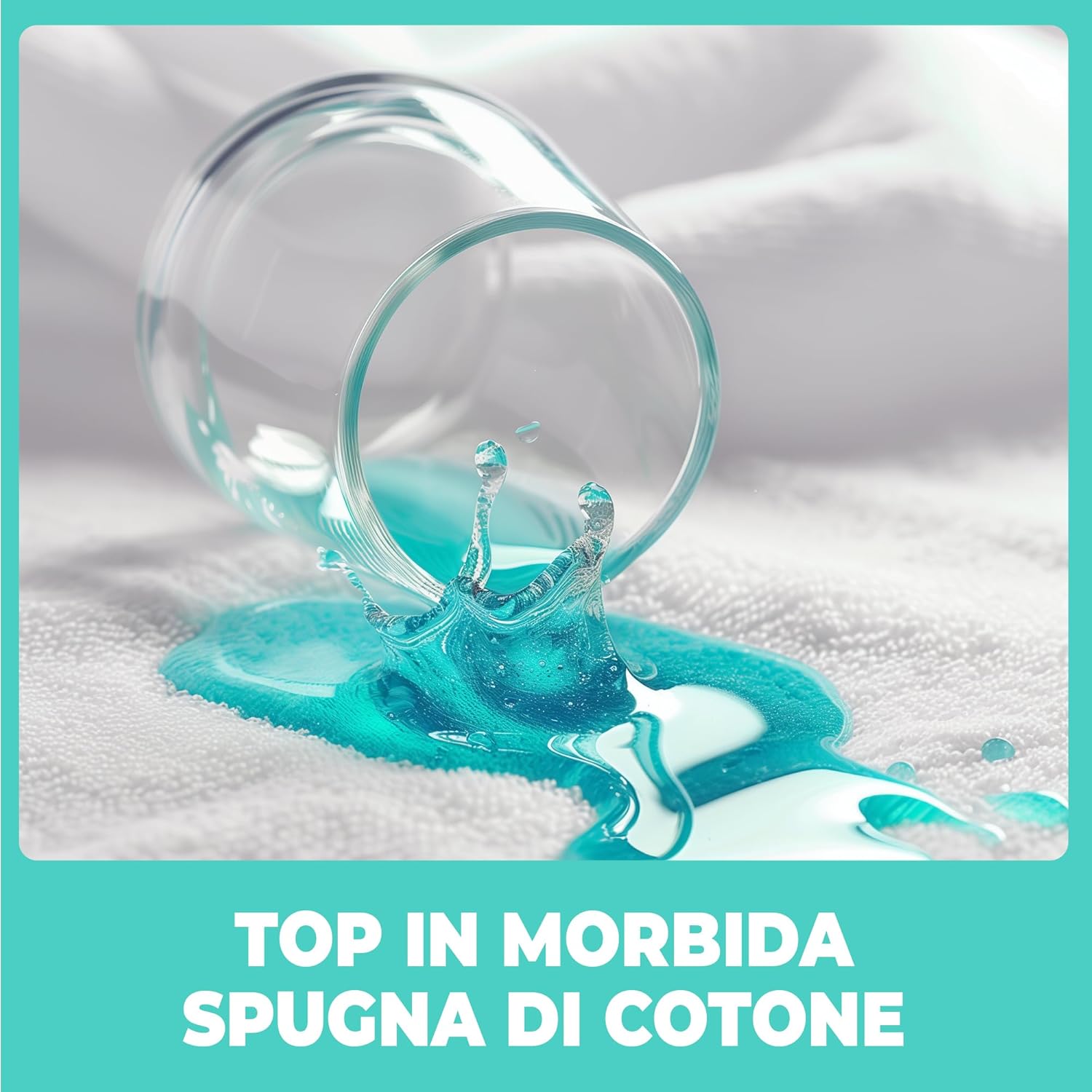 Coprimaterasso Matrimoniale Impermeabile 180x200 cm 2pz - immagine 3