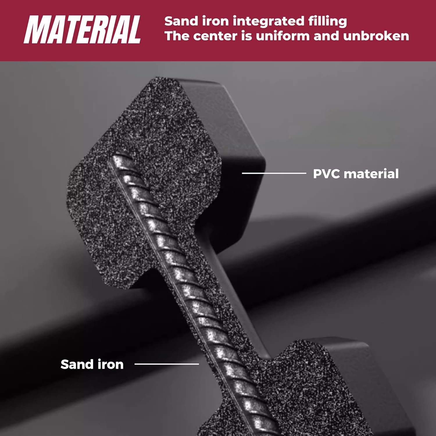 Magic Select Set 2 Manubri in PVC e Ferro Sabbiato - immagine 3