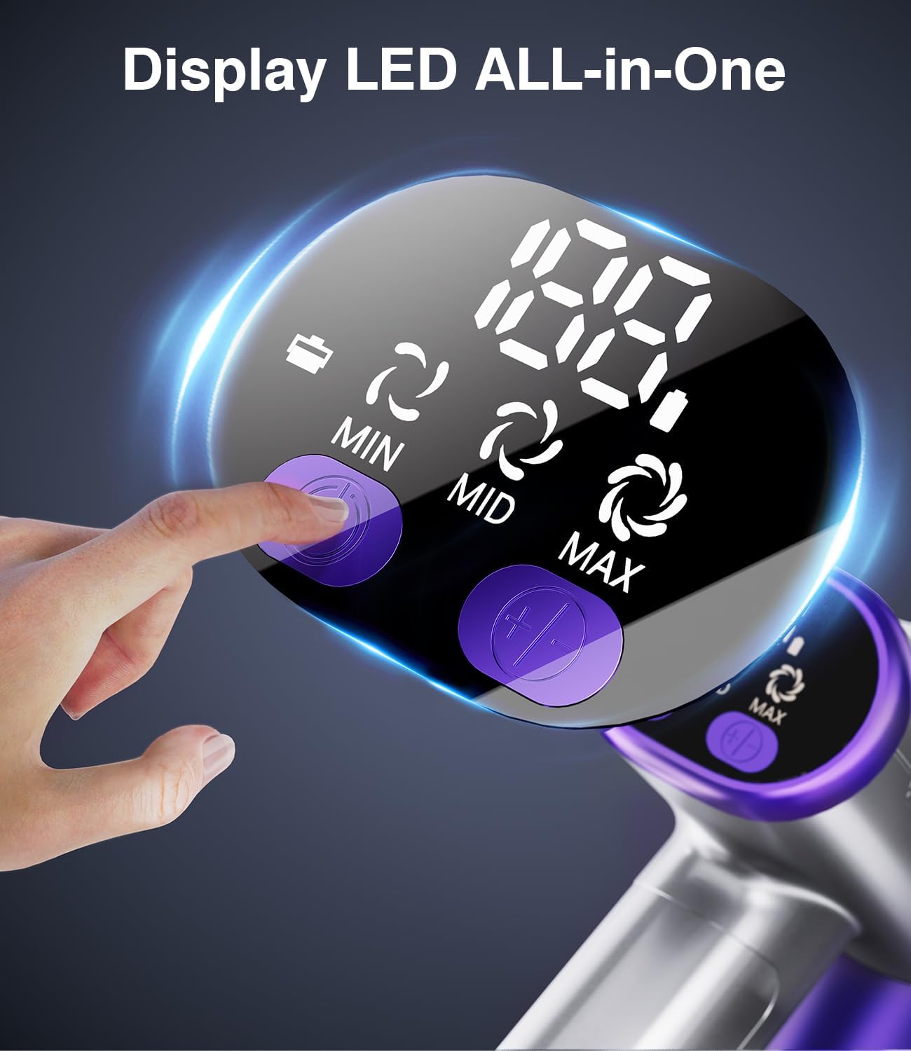 Aspirapolvere Senza Fili 40Kpa 450W 50Mins - immagine 5