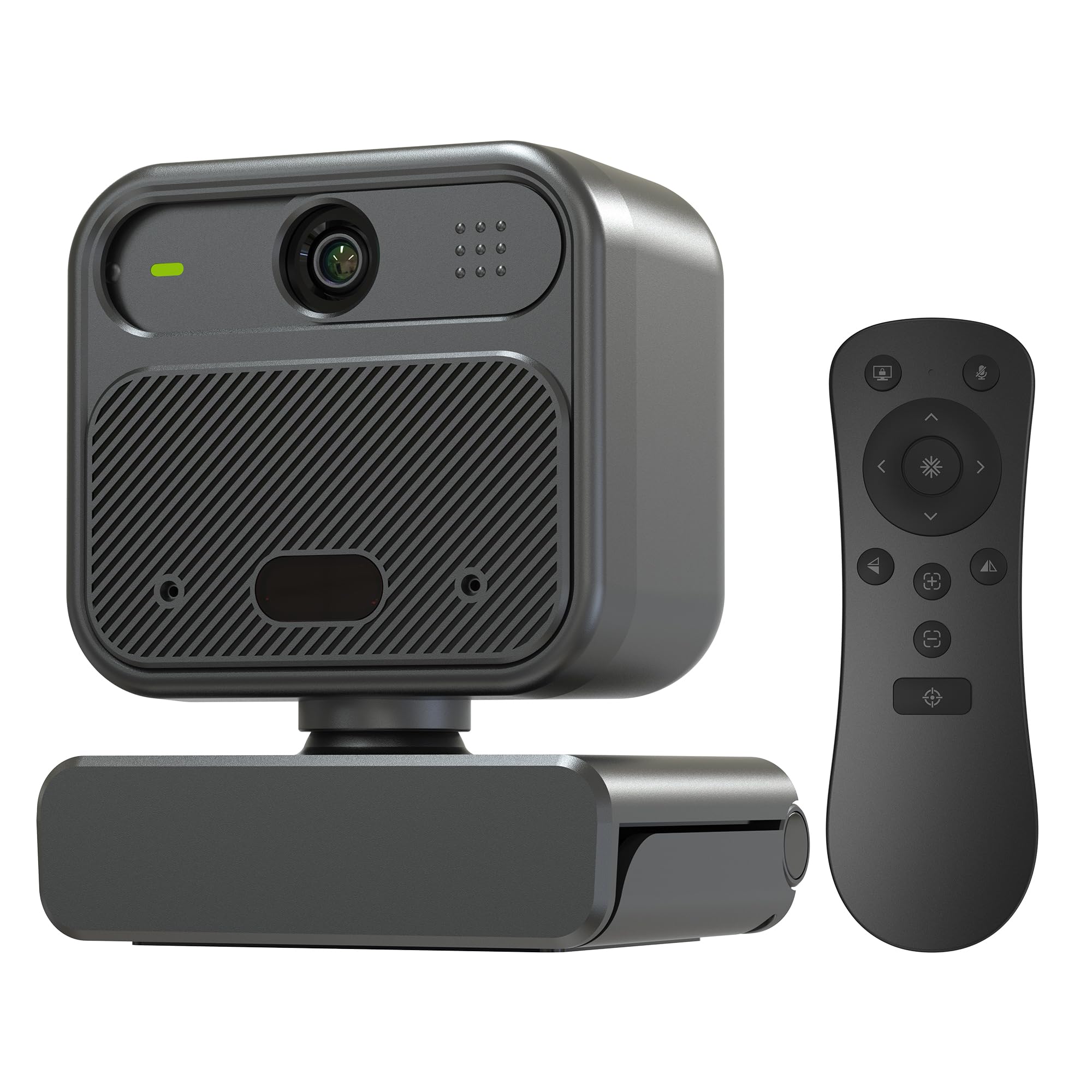 Vizolink W12S Webcam 4K con Doppio Microfono e Altoparlante