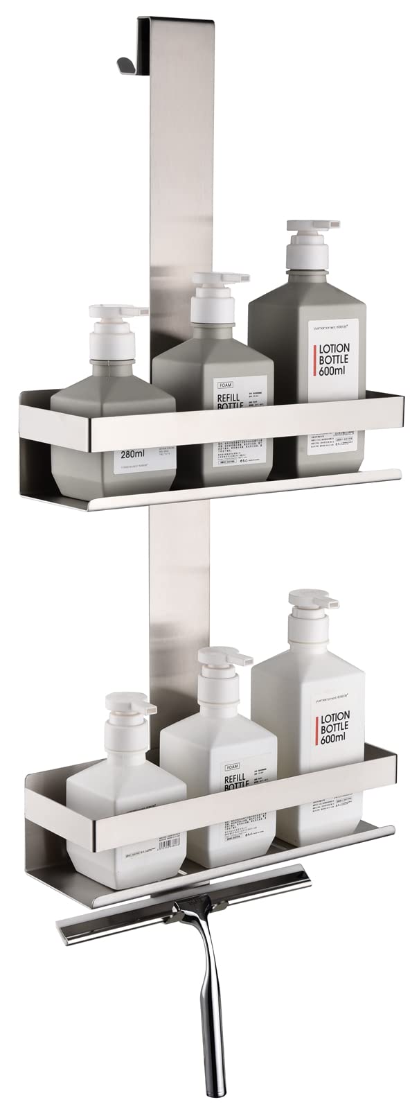 Homeheng Mensola Doccia da Appendere, Nichel Spazzolato