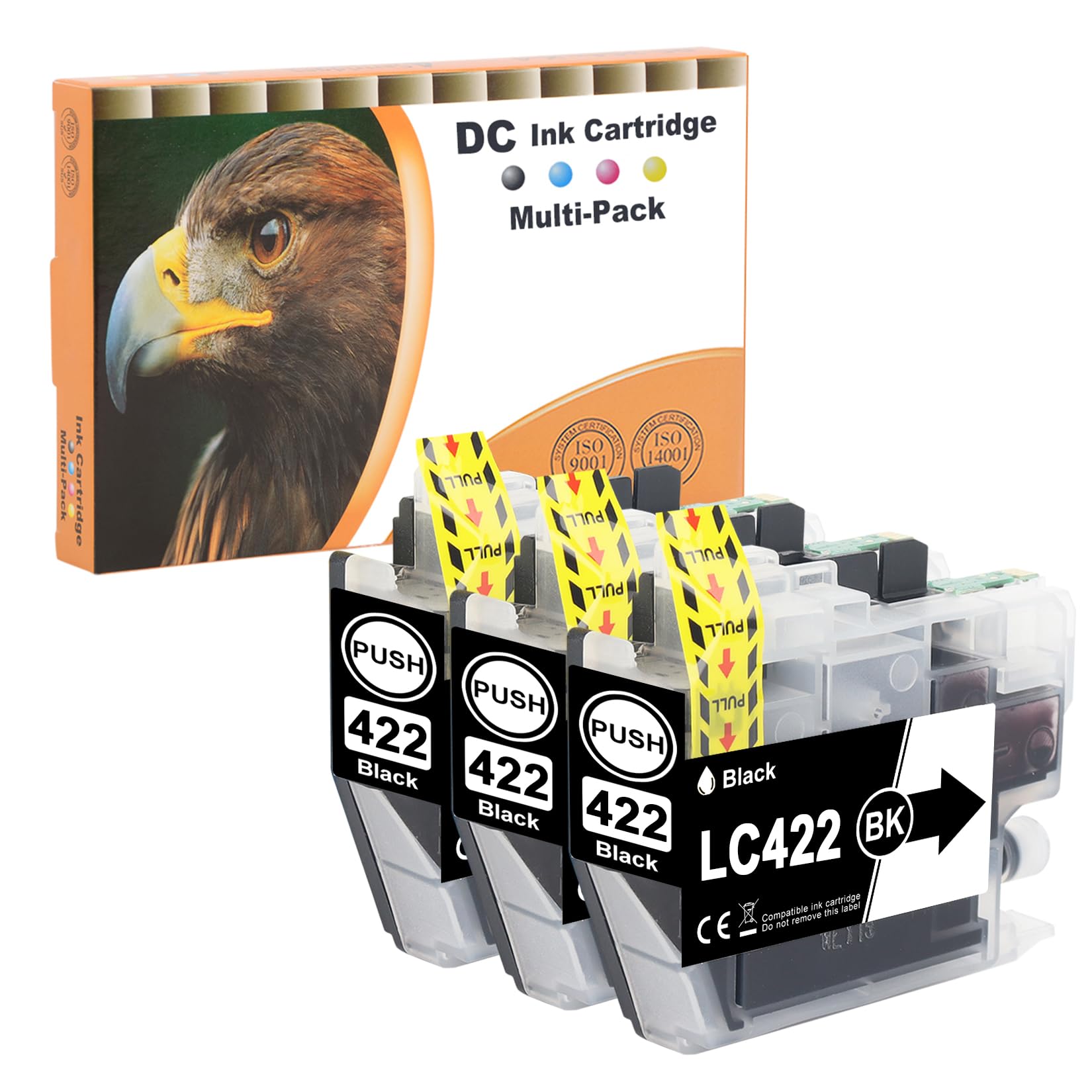 D&c LC422 Cartucce compatibili per Brother MFC-J