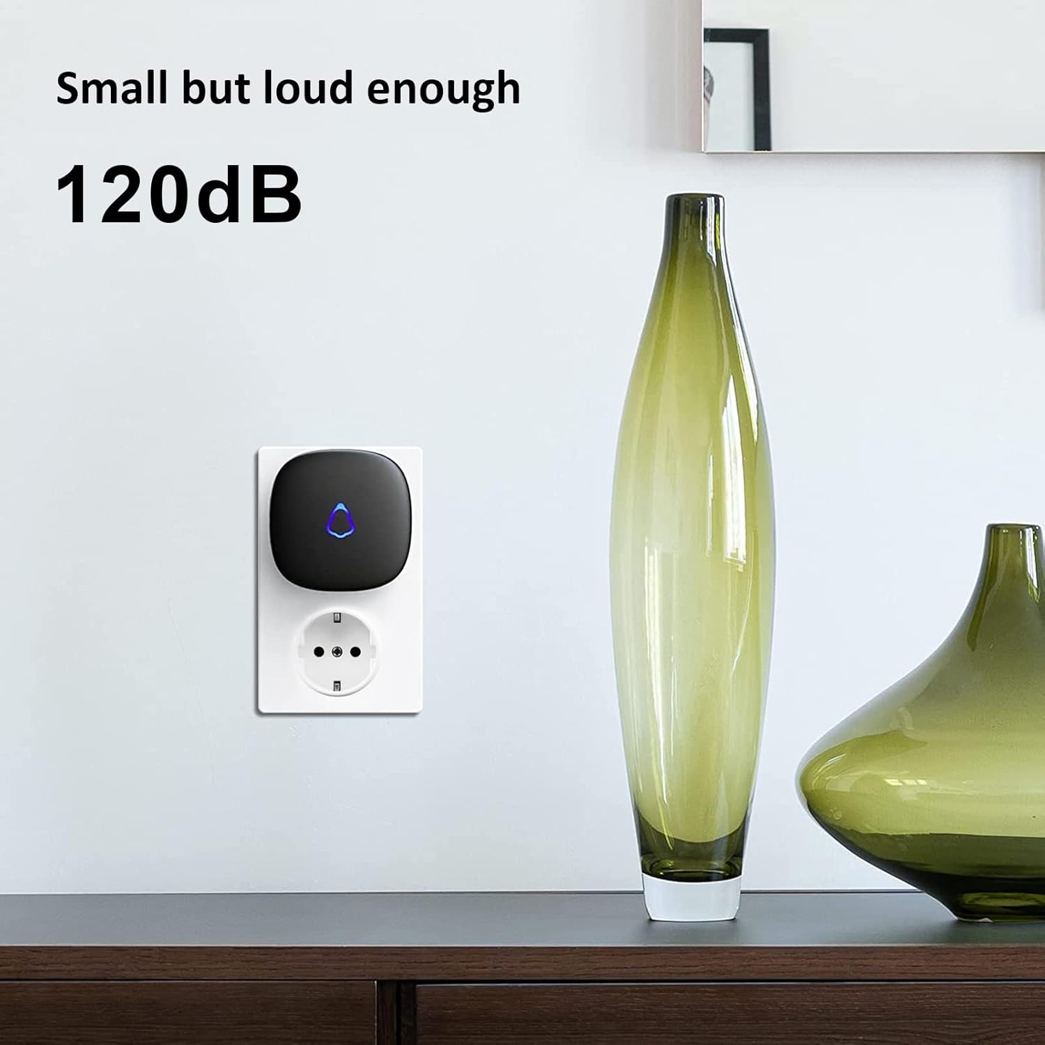 SECRUI Campanello Senza Fili 300m IP55 - immagine 3