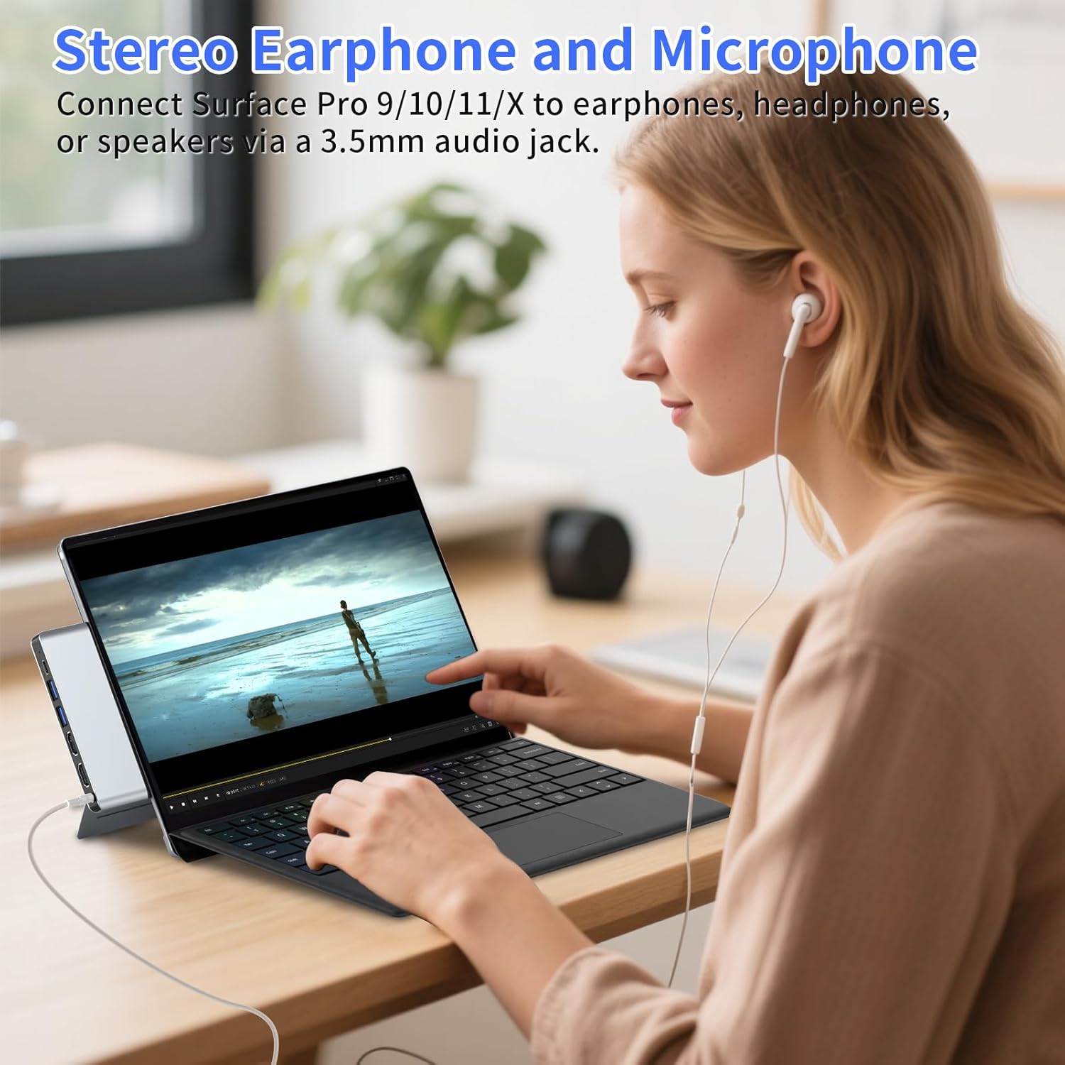 Hub Docking Station per Surface Pro 11/10/9 - immagine 8