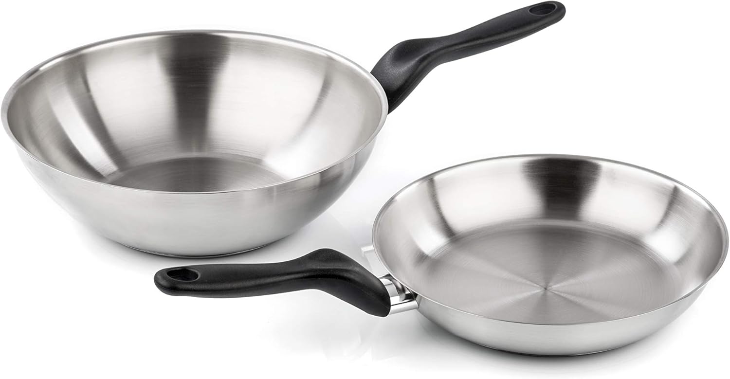 Barazzoni Le Inoxidabili Padella ø24cm Acciaio Inox 18/10 - immagine 4