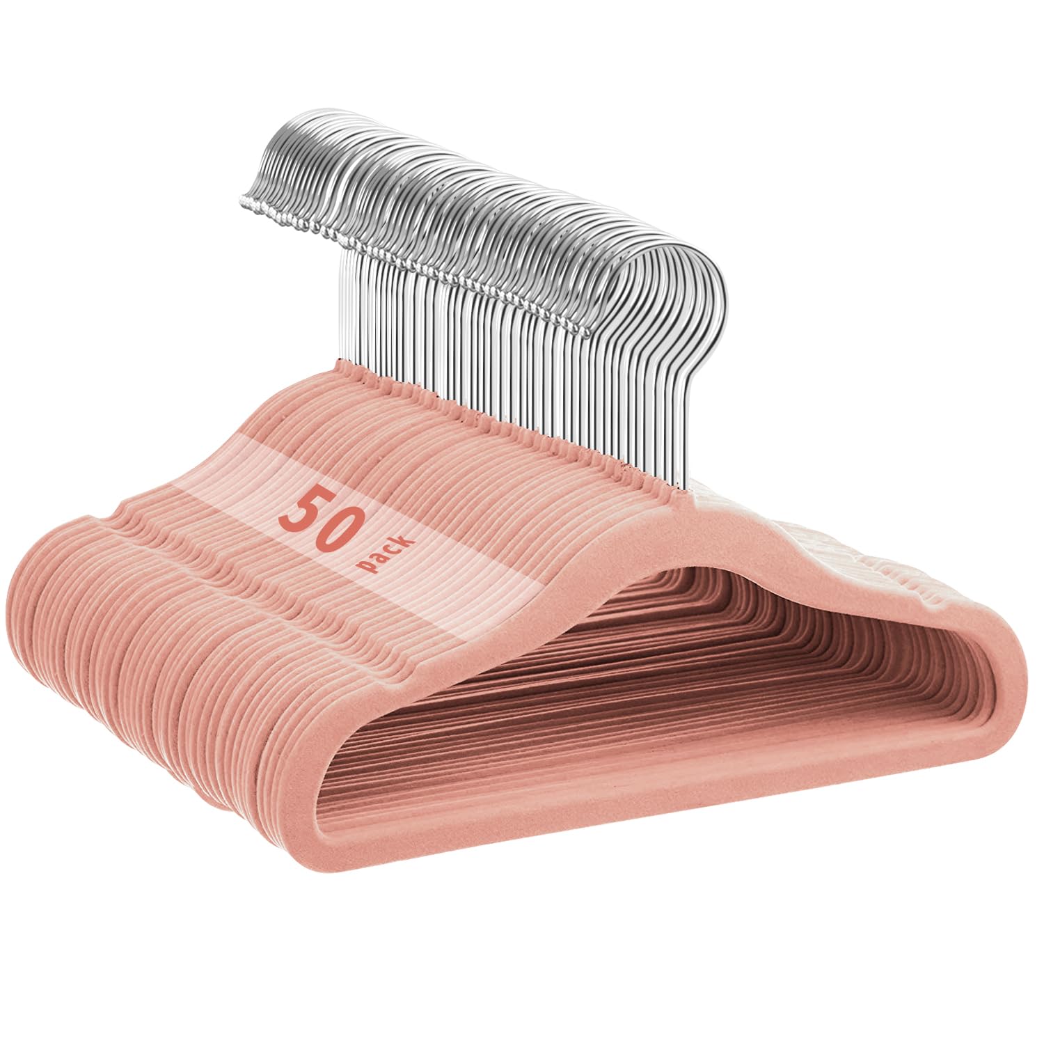 Mangokit Grucce Antiscivolo in Velluto 50 pz, Rosa