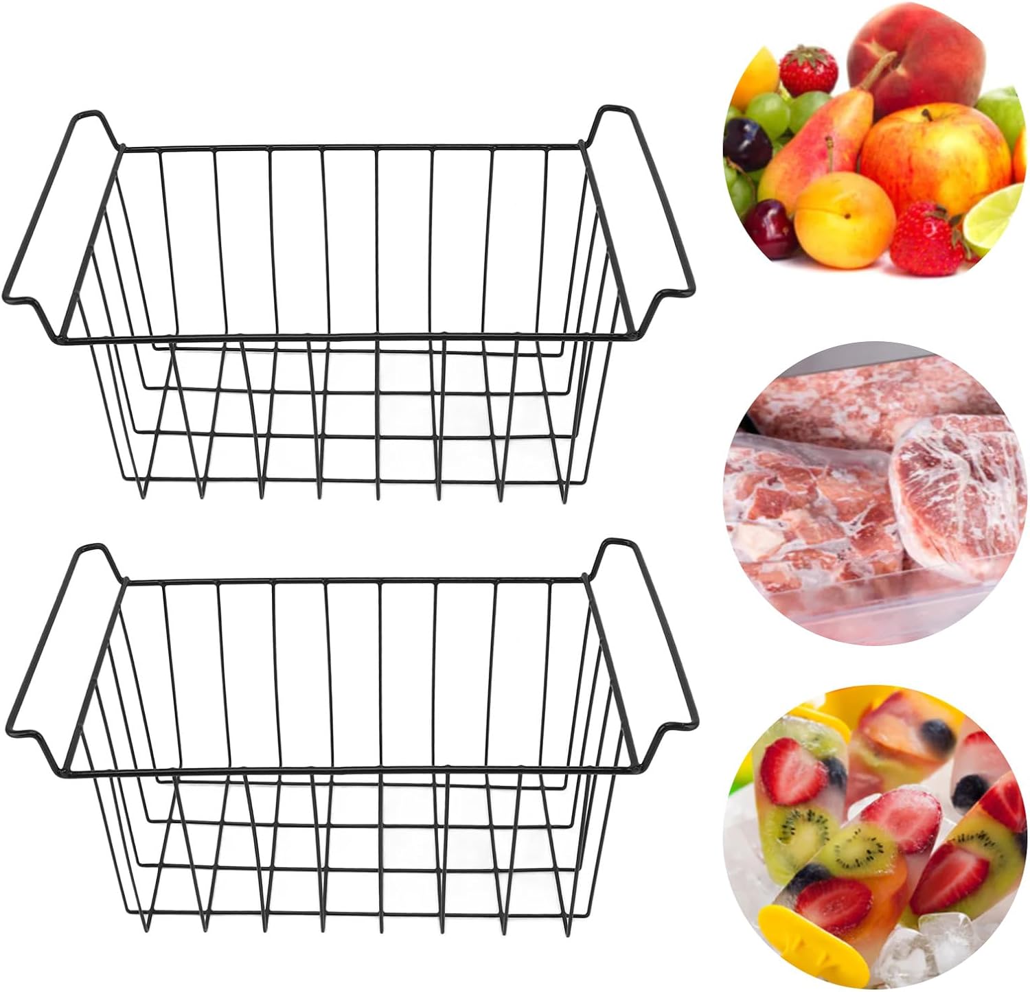 Sonew Cestelli per Congelatore a Pozzetto, 2 Pezzi - immagine 2