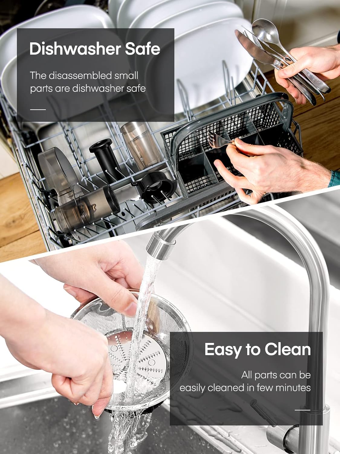 Fohere Centrifuga Frutta e Verdura 400W Acciaio Inox - immagine 6