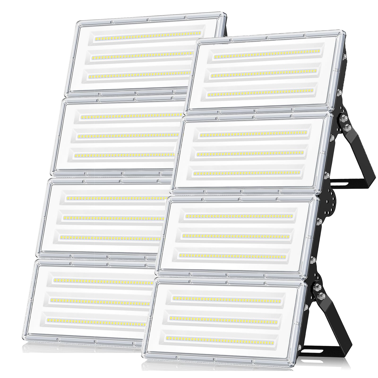 Annifunly Faretto LED Esterno 400W 40000LM 2 Pezzi