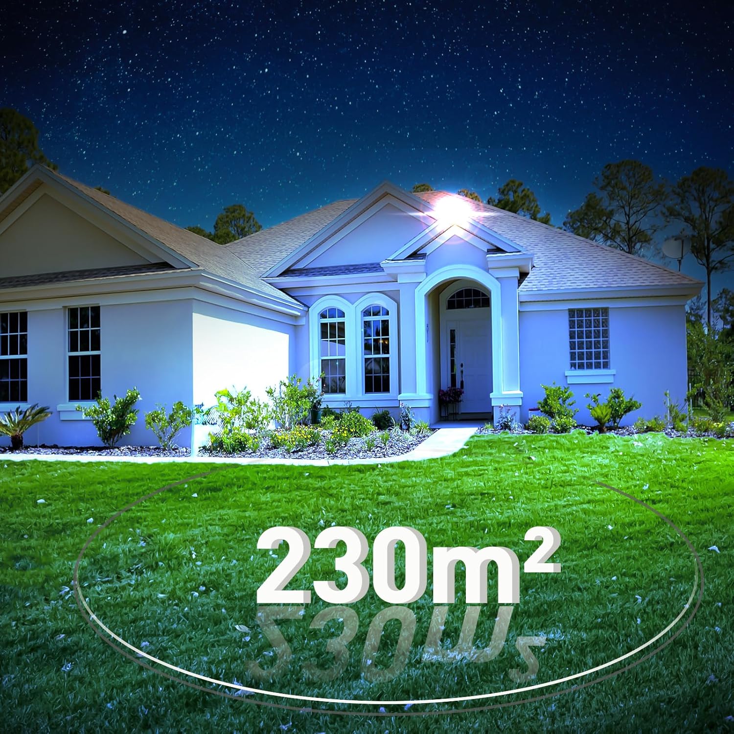 Annifunly Faretto LED Esterno 400W 40000LM 2 Pezzi - immagine 2