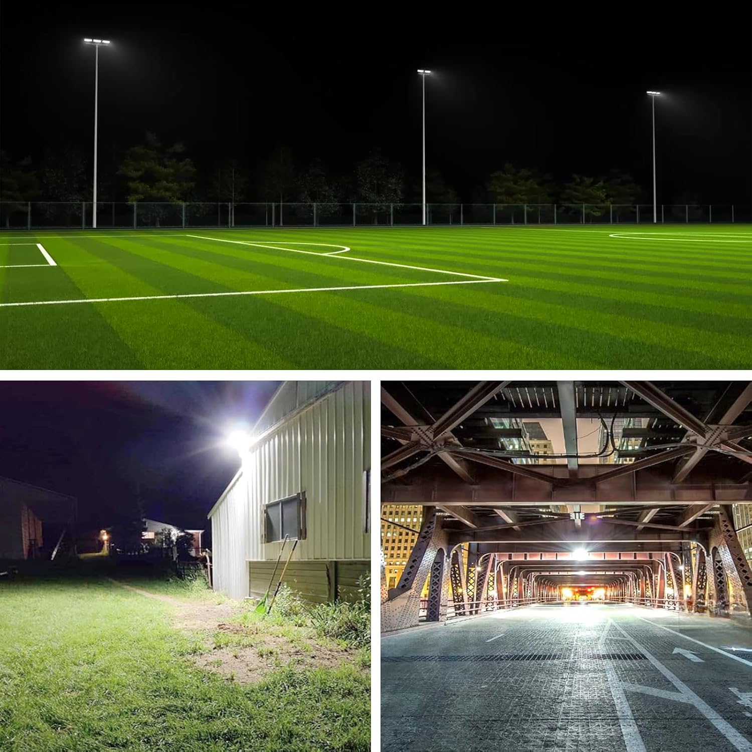 Annifunly Faretto LED Esterno 400W 40000LM 2 Pezzi - immagine 6