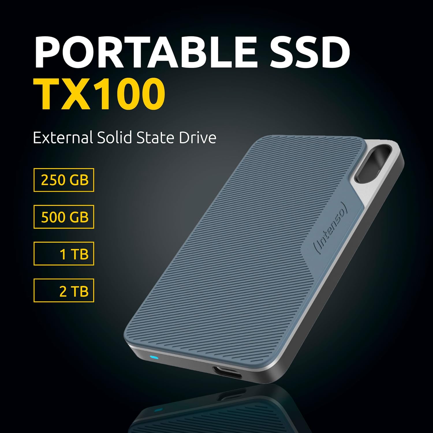 Intenso SSD esterno TX100 1TB Portable - immagine 2