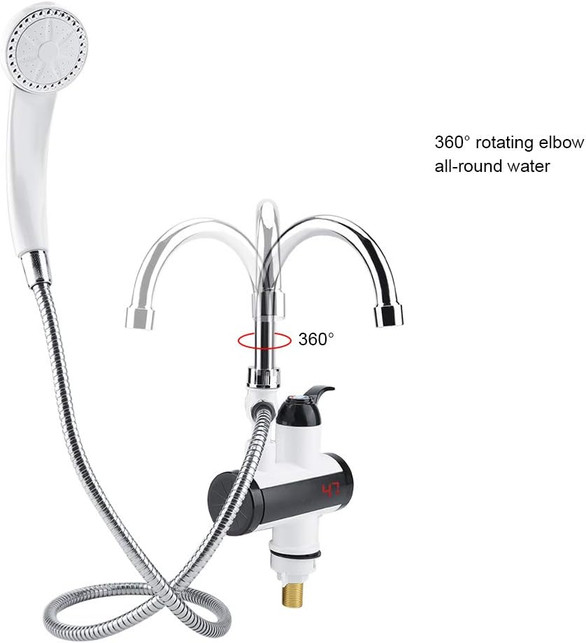 Rubinetto Elettrico con Scaldacqua Istantaneo 3000W - immagine 5