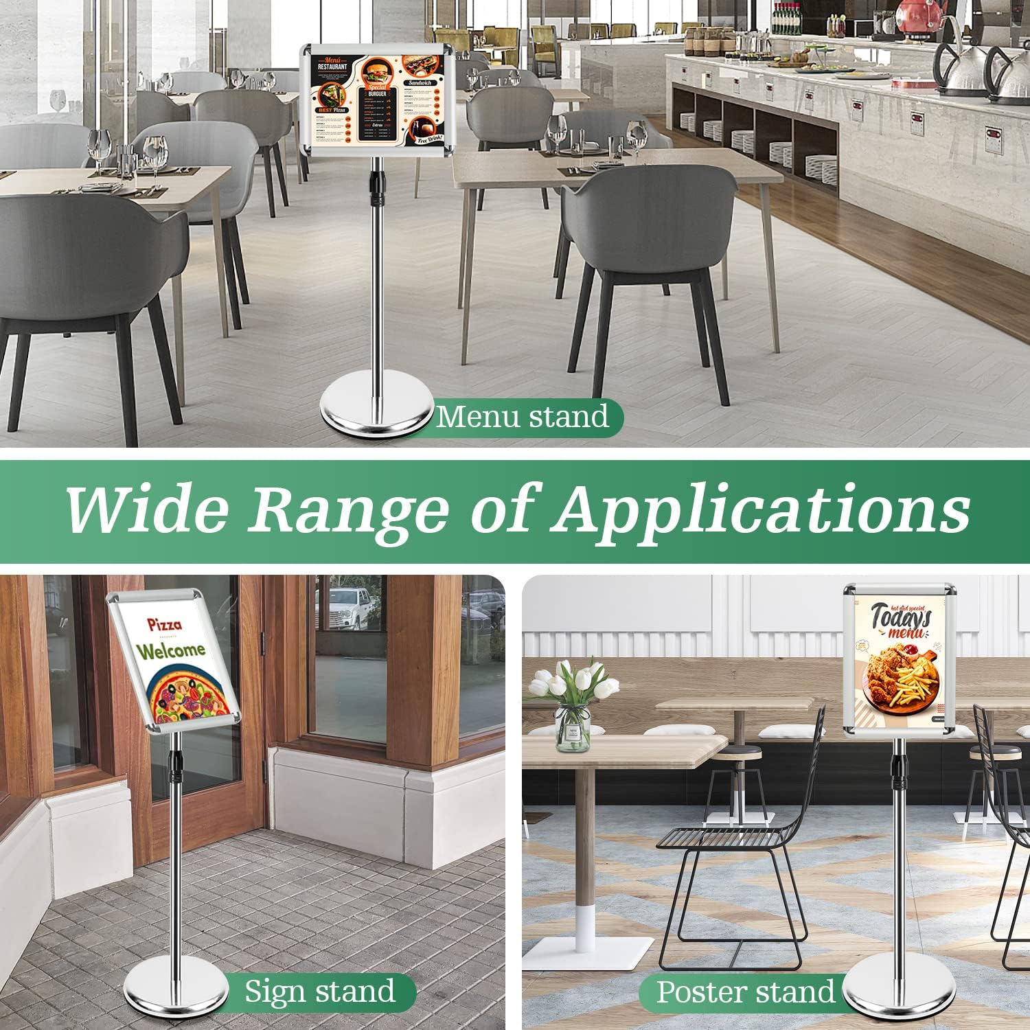 Supporto Espositore Regolabile per Cornice A3 - immagine 4