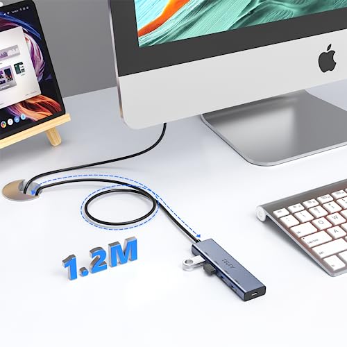 TSUPY Hub USB 3.0 Sdoppiatore Dati con Cavo 1,2m - immagine 4
