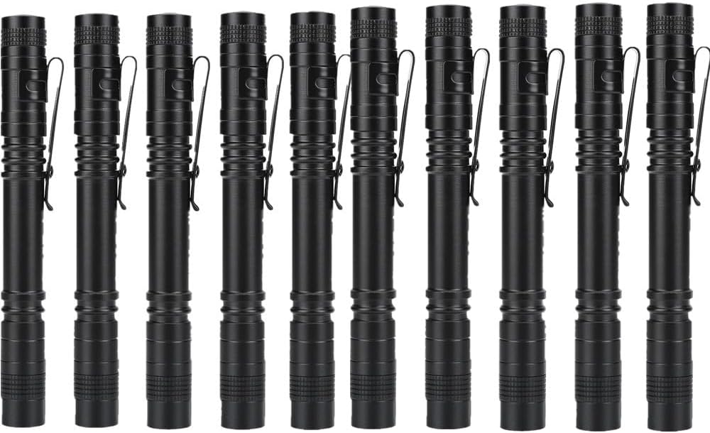 Mini Torcia a LED Impermeabile (10 Pezzi) - immagine 1