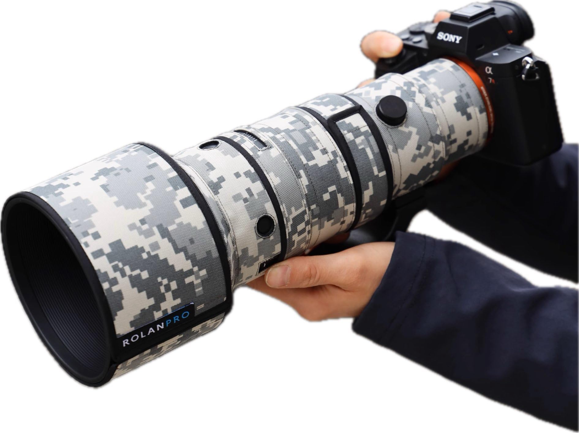 Rolanpro Copriobiettivo Mimetico per Sigma 500mm F5.6