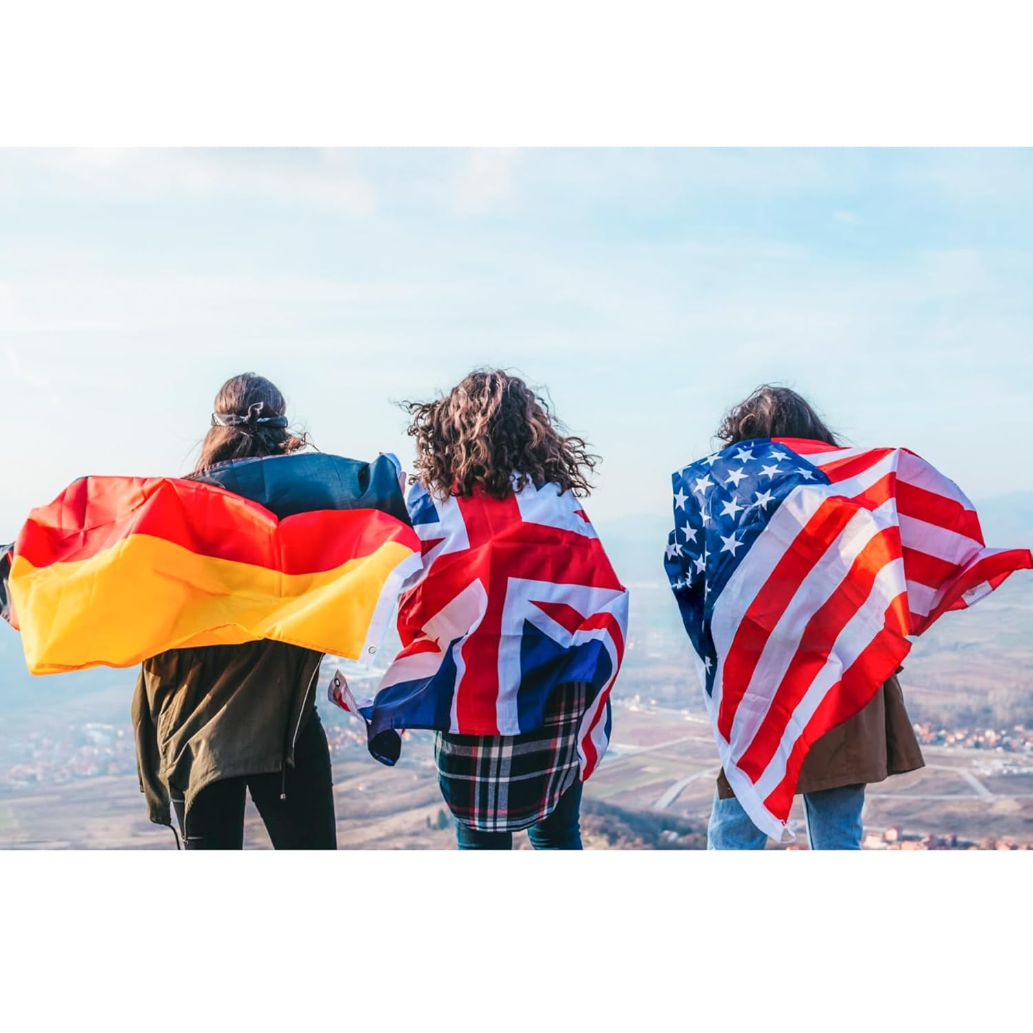 Brelet 10 Pezzi Bandiere Nazionali 90x150 cm - immagine 3