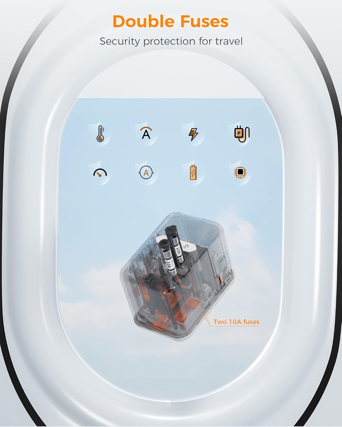 Tessan Adattatore Universale da Viaggio 45W PD - immagine 6