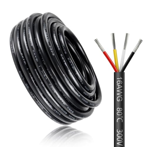 Cavo Elettrico 30 Metri 16 AWG 4x1,5 mm²