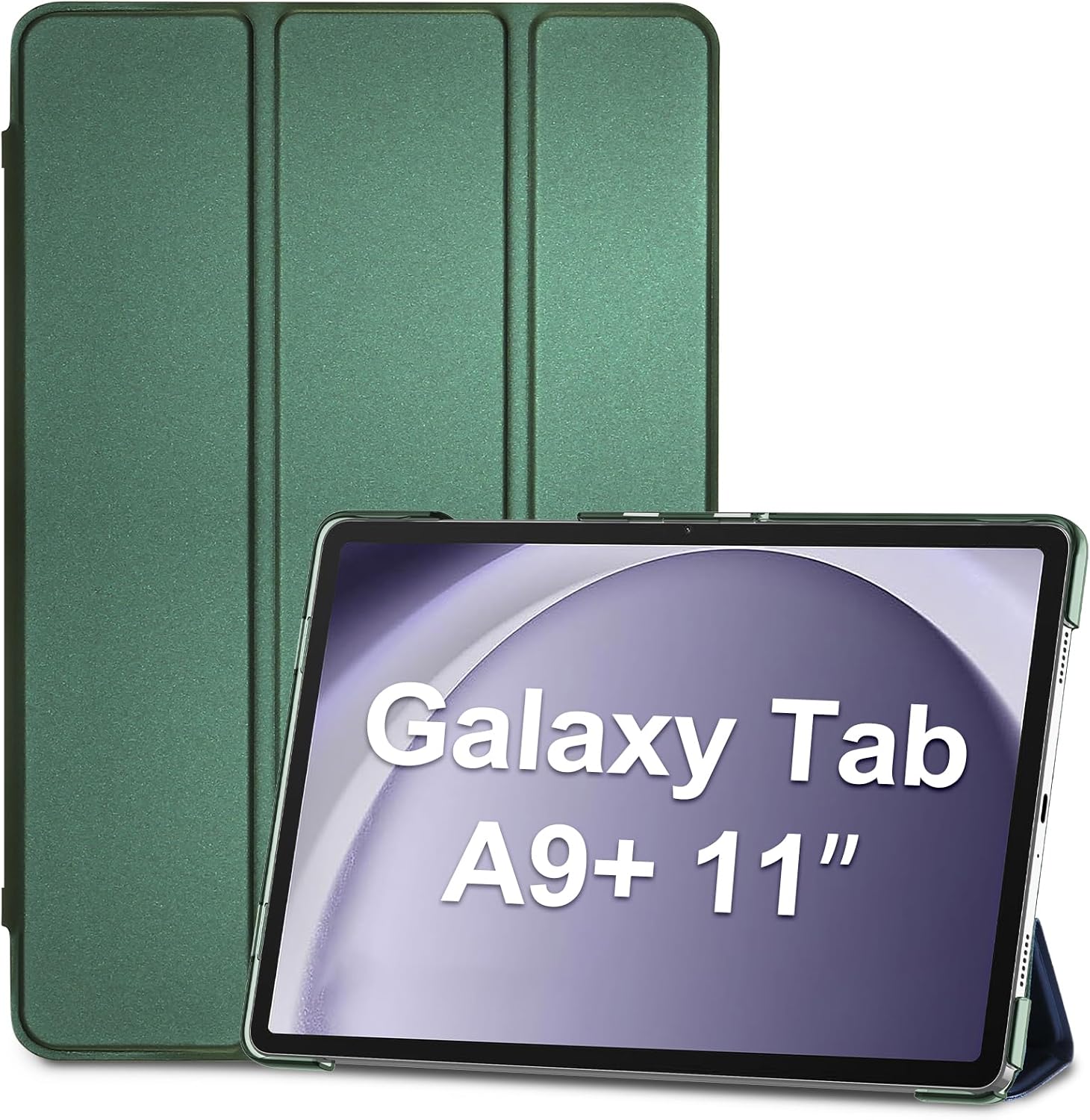Procase Cover Galaxy Tab A9+ 11 Pollici 2023, Mgreen - immagine 1