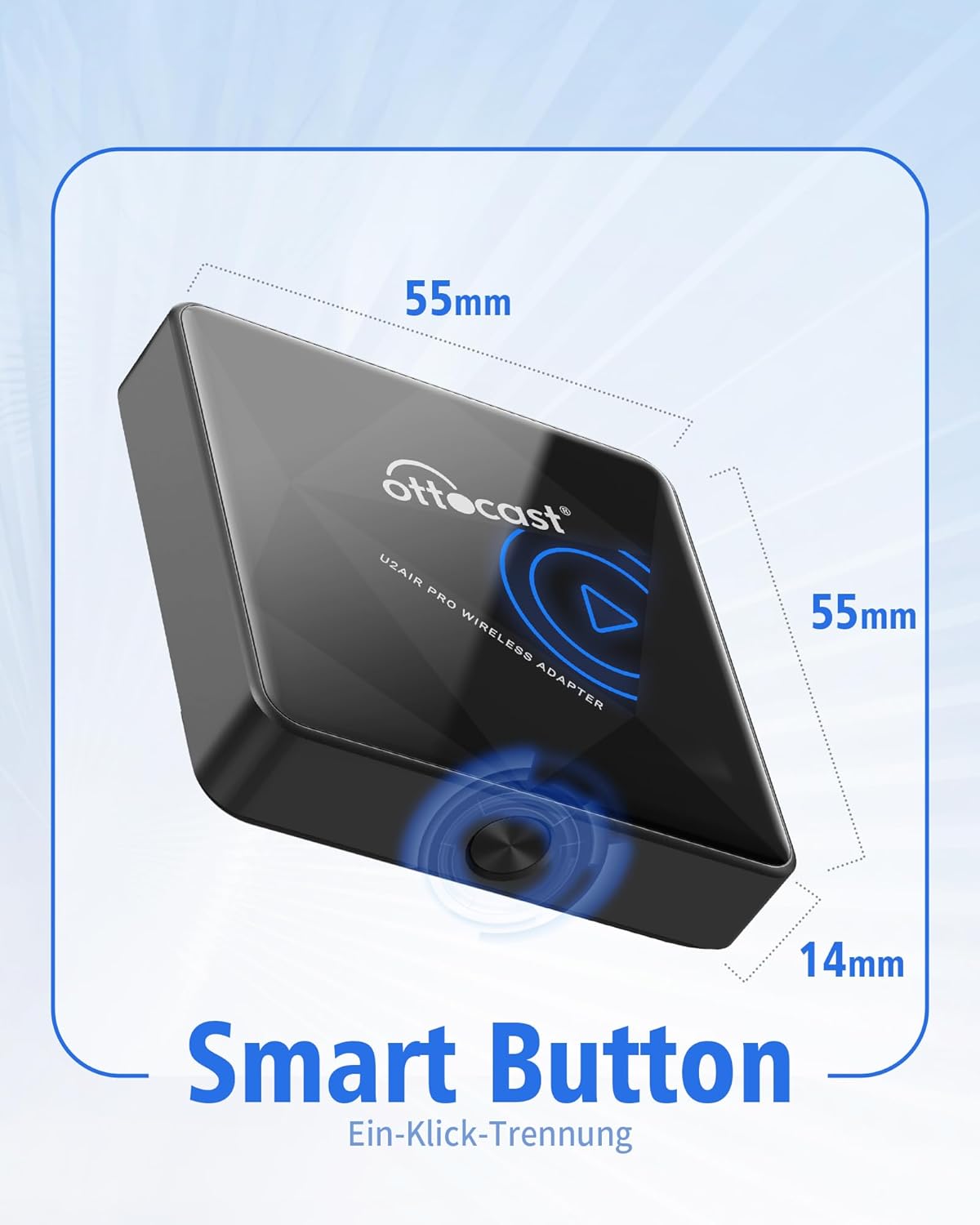 Ottocast Adattatore Wireless per Apple CarPlay - immagine 3