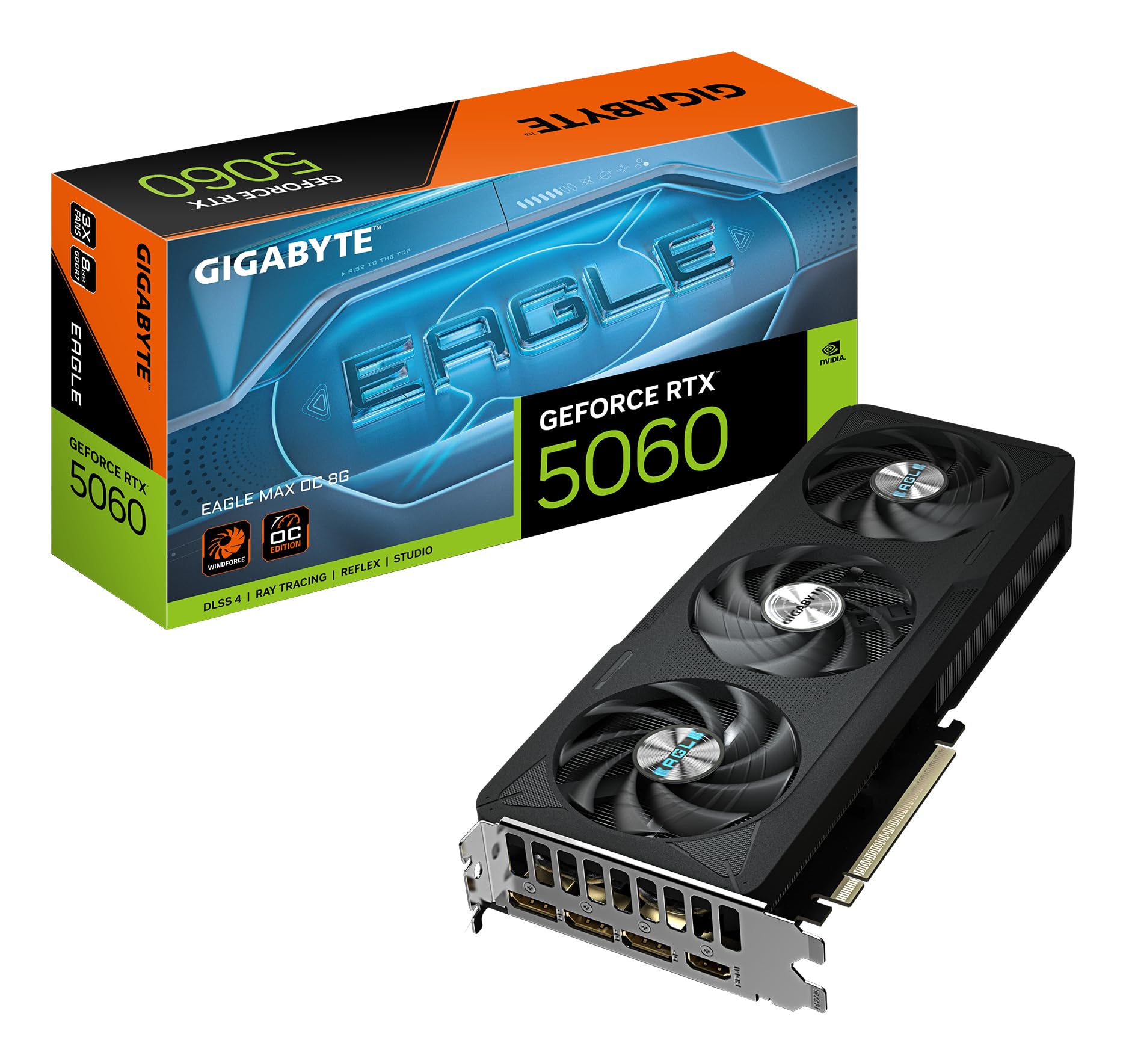 Gigabyte GeForce RTX 5060 EAGLE MAX OC 8G Scheda Grafica