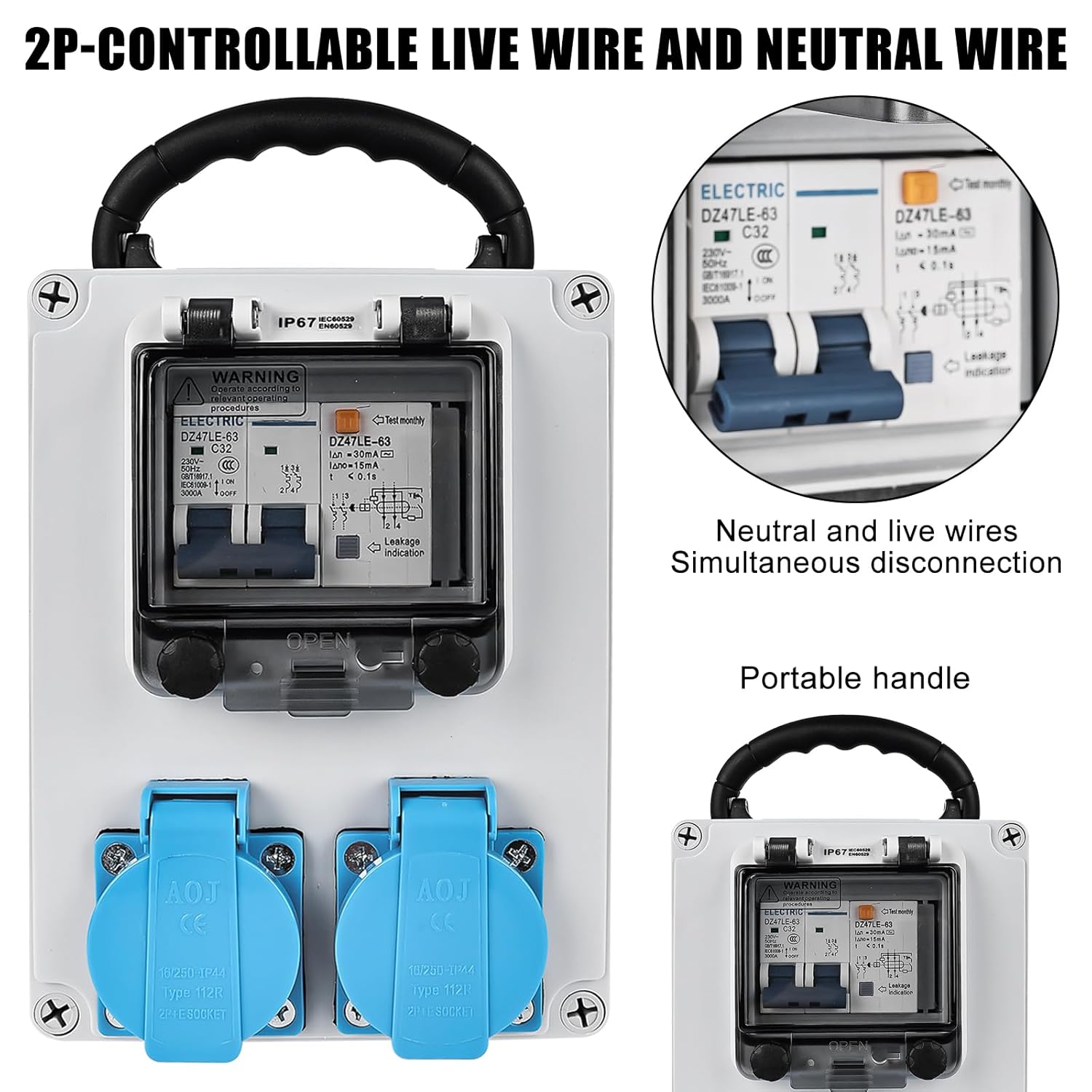 Sporway - Distributore di Corrente da Cantiere 250V - immagine 5