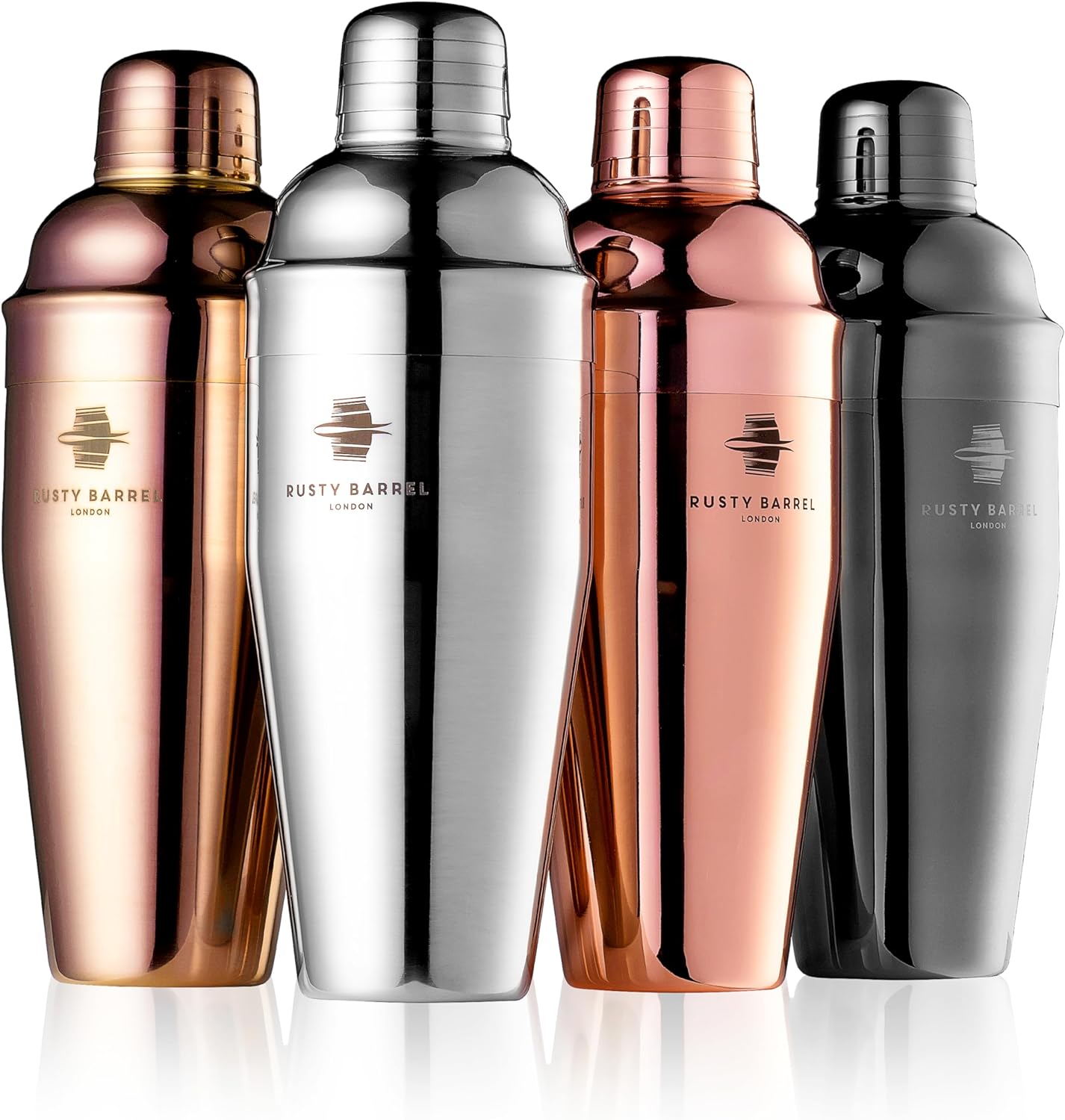 Rusty Barrel Set Cocktail Mayfair - Shaker Acciaio Inox - immagine 7