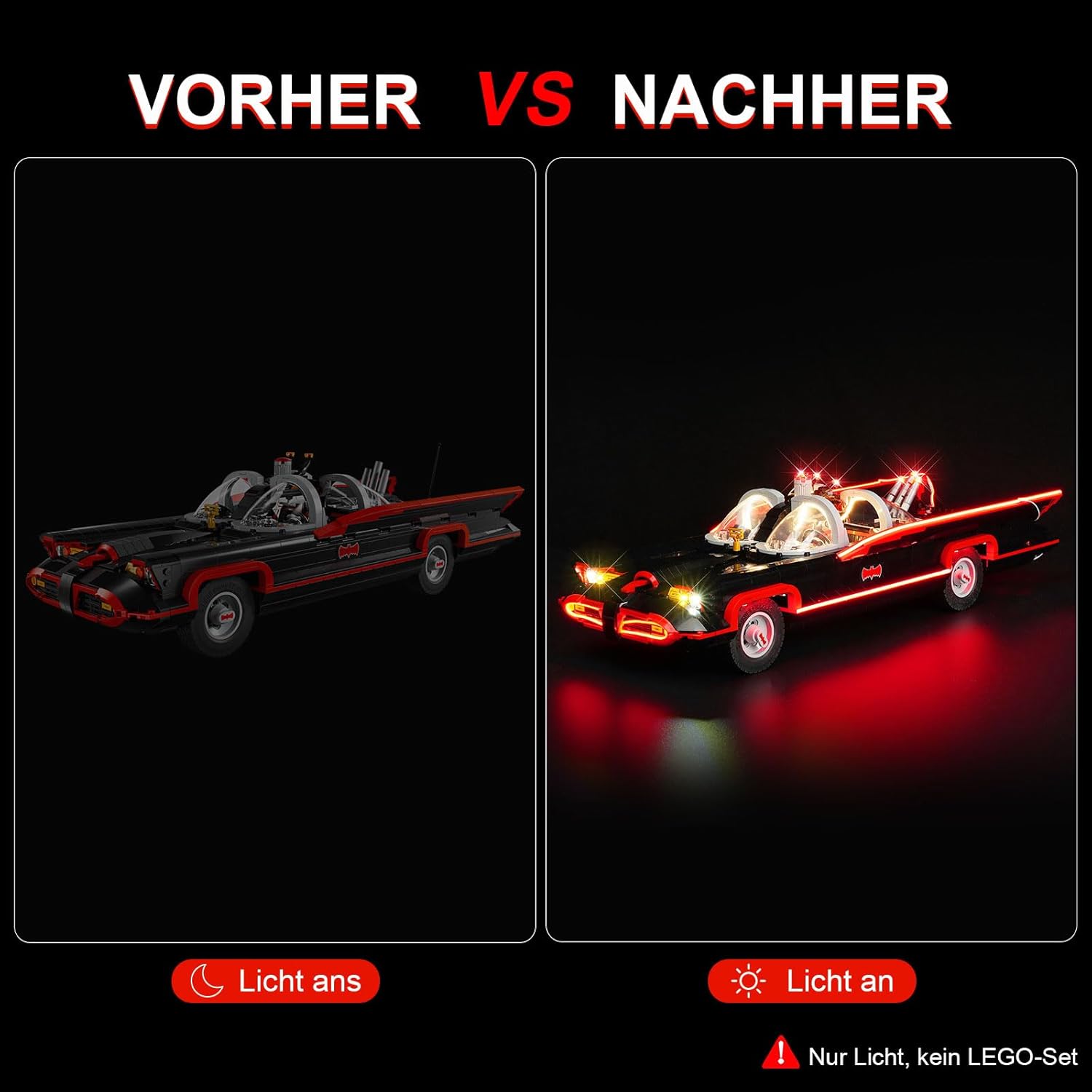 Cooldac Kit Luce LED per Batmobile Classic TV Series - immagine 5