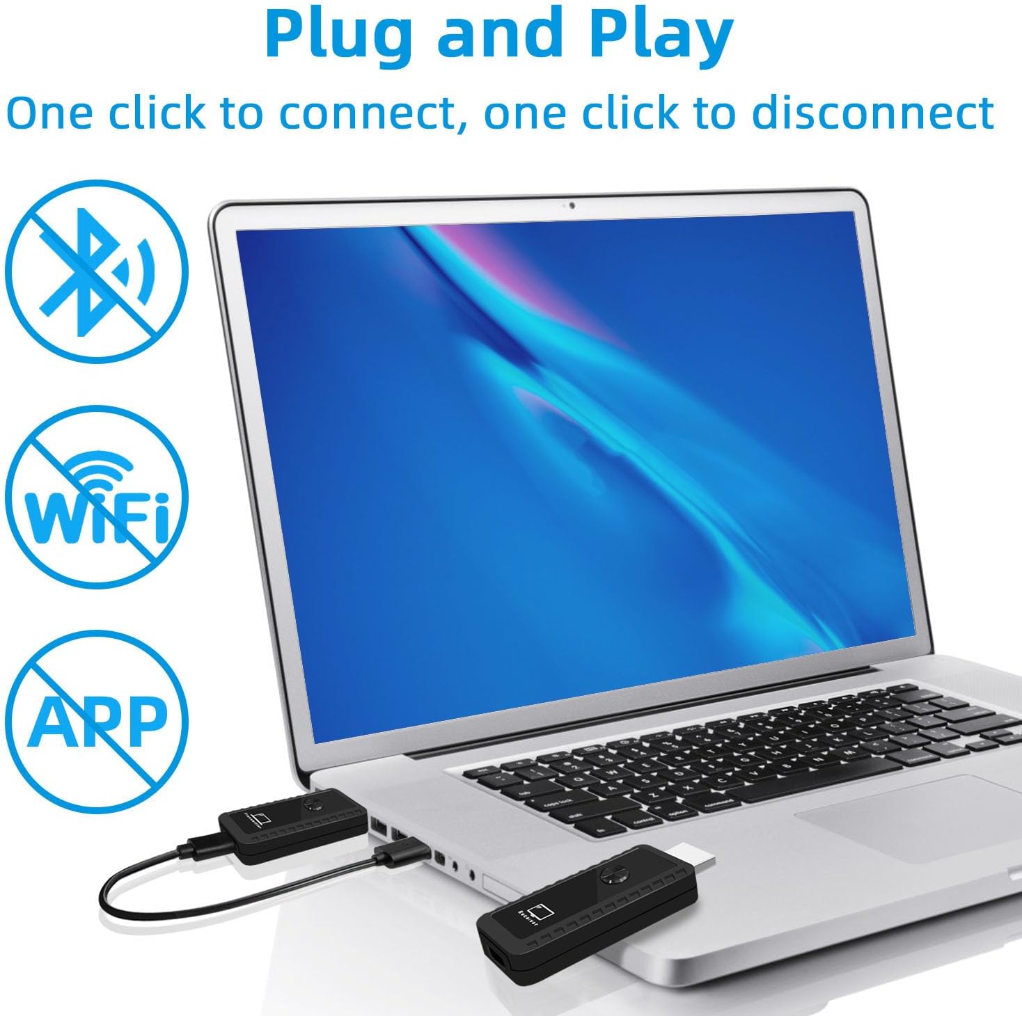 HDMI Wireless Trasmettitore e Ricevitore 1080P - immagine 2