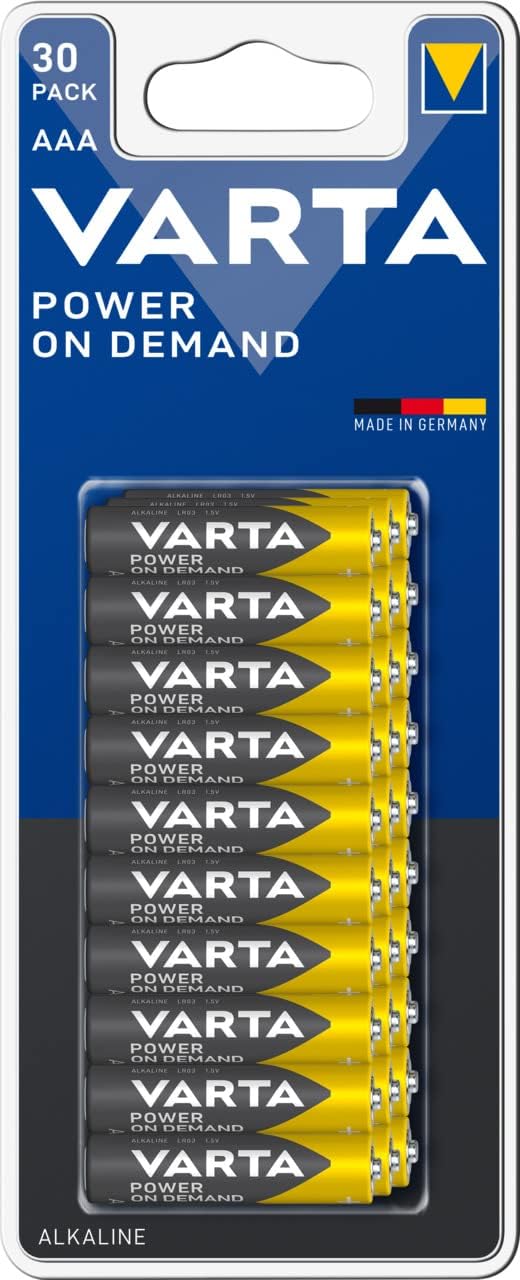 Varta Batterie AAA Alcaline 1,5V - Confezione da 30 - immagine 2