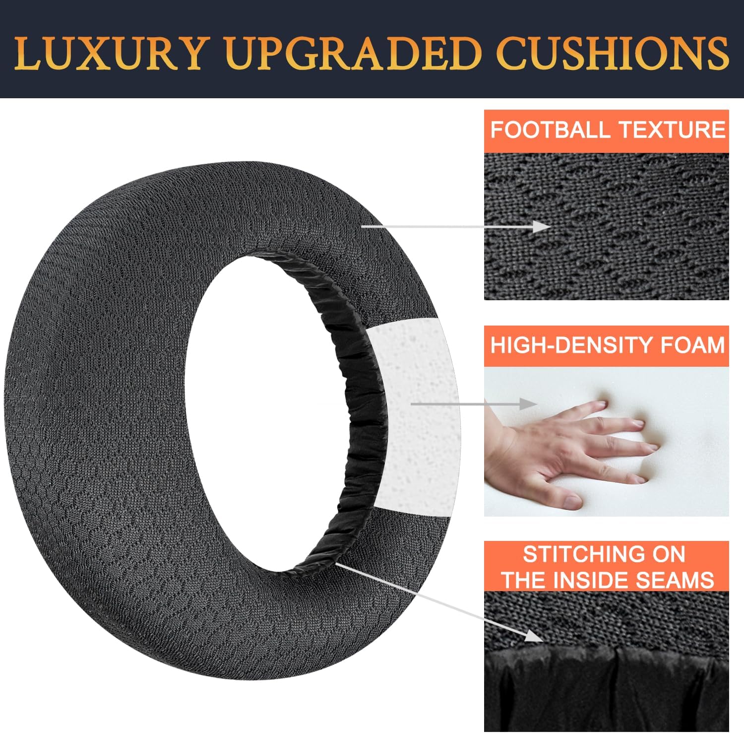 Soulwit Cuscinetti Auricolari Ricambio per Sony PS5 Pulse 3D - immagine 3