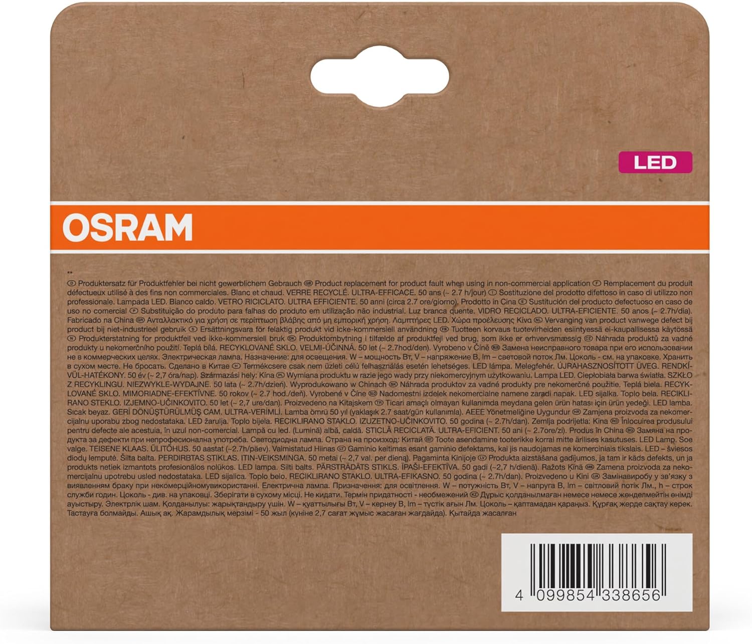 Osram Lampade LED E27 - Confezione 30 Pezzi - immagine 5