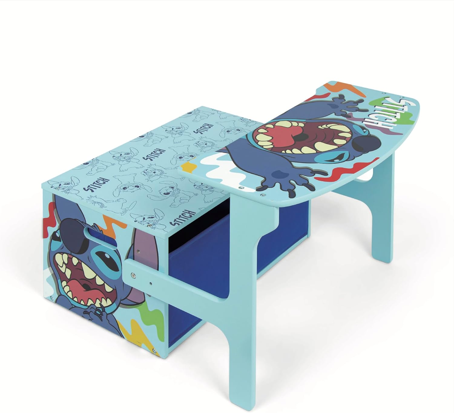 Arditex Panchina Scrittoio Bambini Disney Stitch - immagine 3