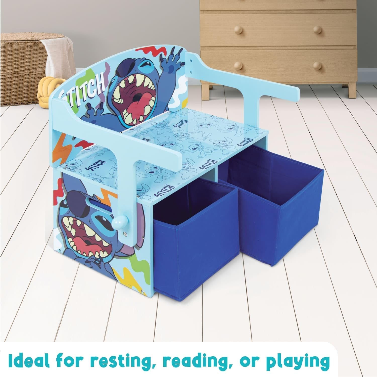 Arditex Panchina Scrittoio Bambini Disney Stitch - immagine 4