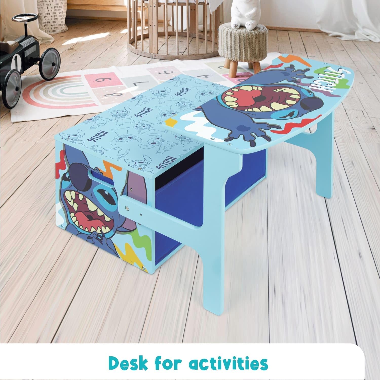 Arditex Panchina Scrittoio Bambini Disney Stitch - immagine 5