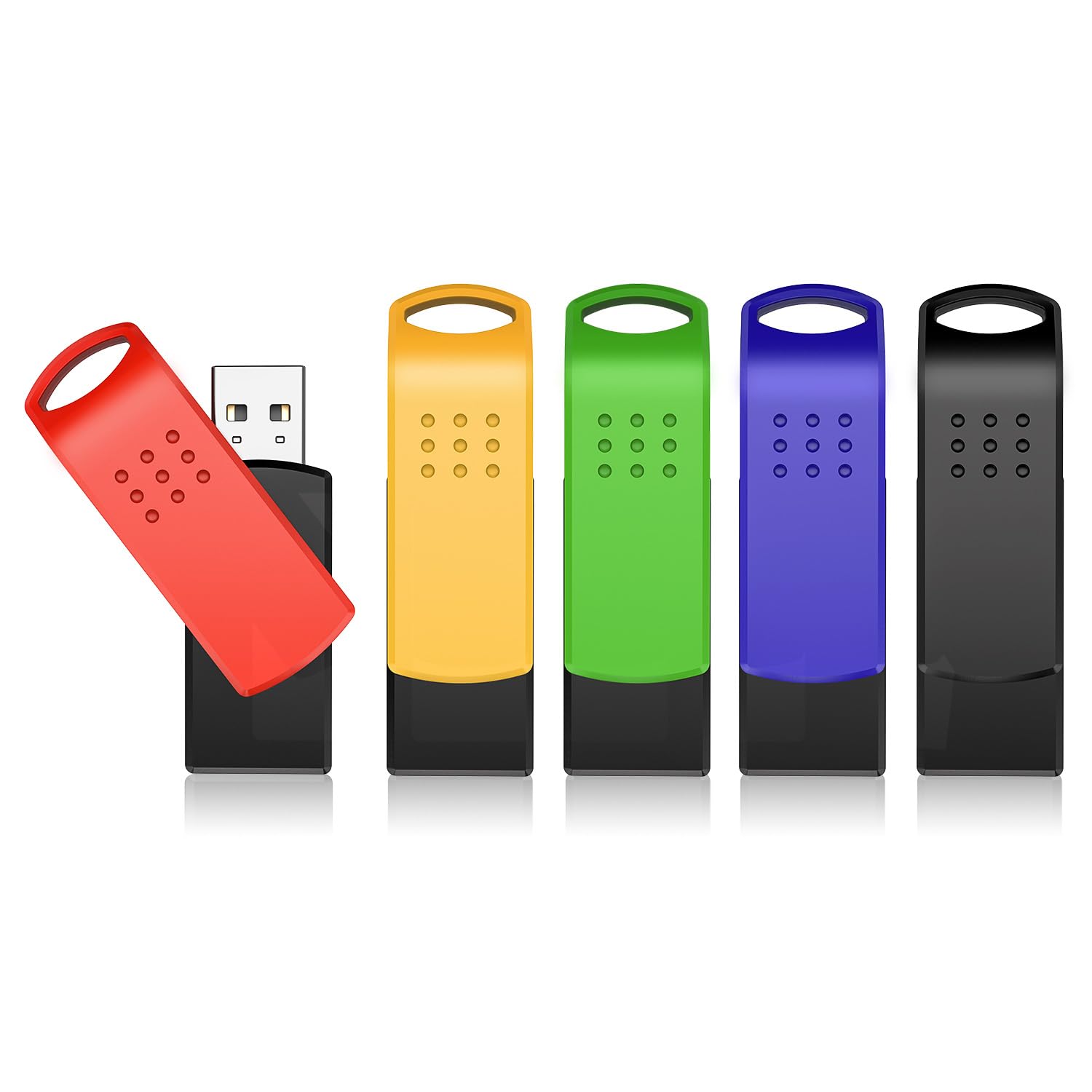 Kexin Chiavetta USB 128GB - Set da 5 Pezzi