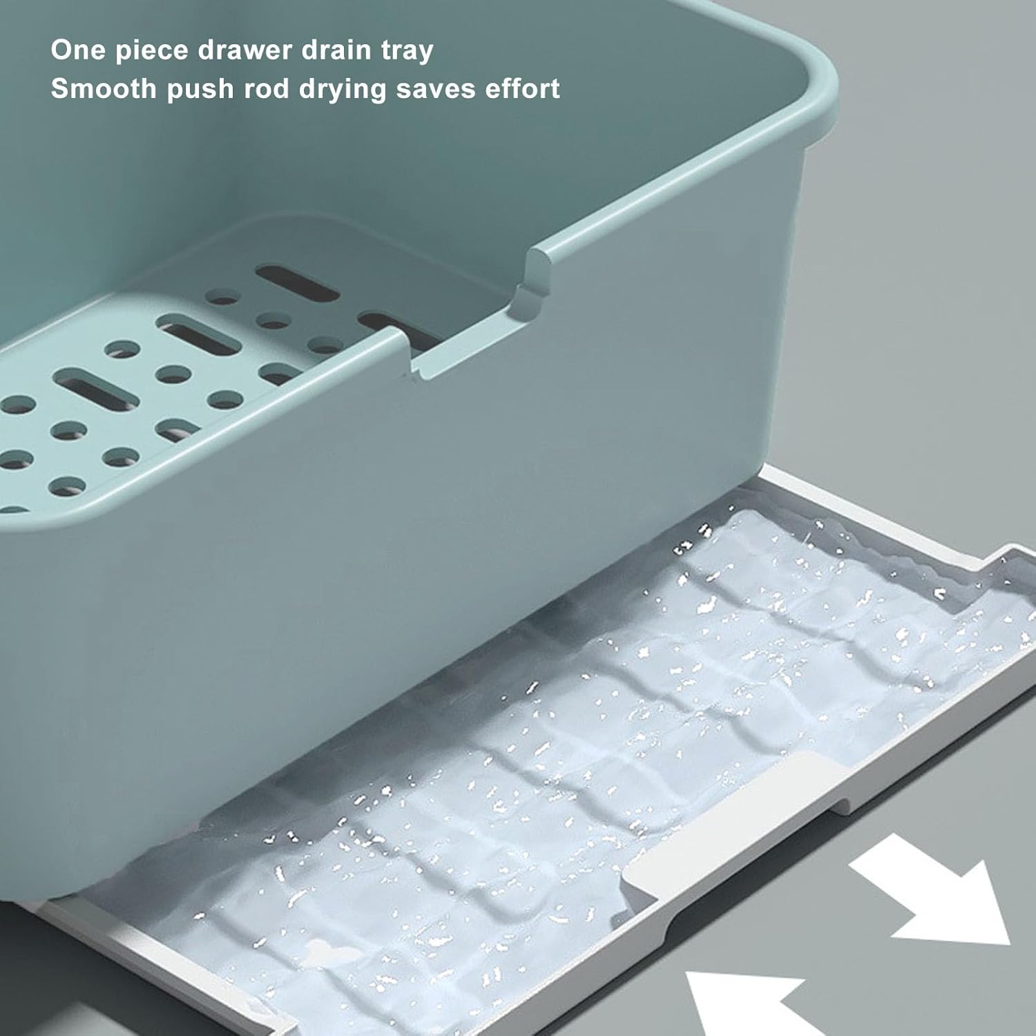 Organizer Scatola Immagazzinaggio Stendino Biberon, Verde Oliva - immagine 6