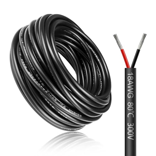 Cavo Elettrico 50 Metri 18 AWG 2x0,75 mm²