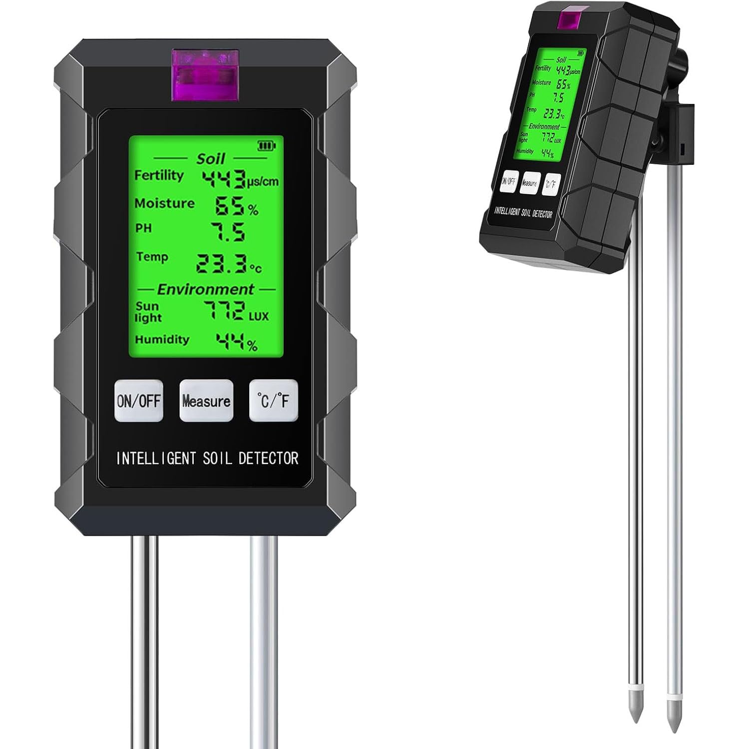 LDOPTO Misuratore Umidità Suolo Digitale 6 in 1