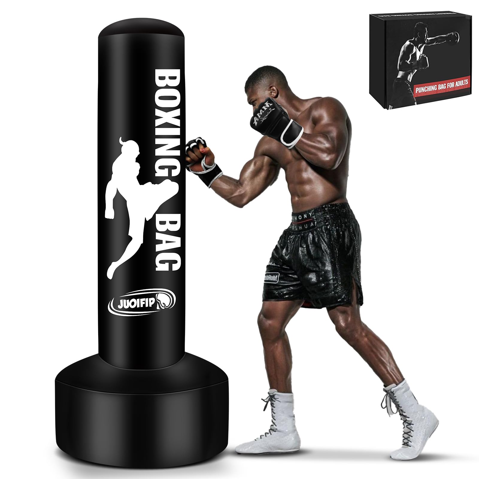 Yorwhin Sacco da Boxe Adulti Autoportante 180cm