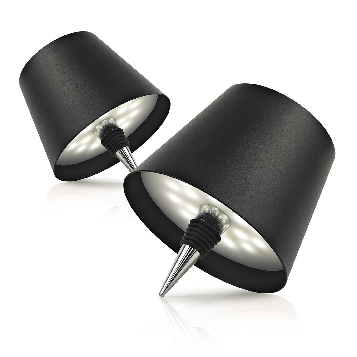 MU LIN Lampada Bottiglia Ricaricabile Touch