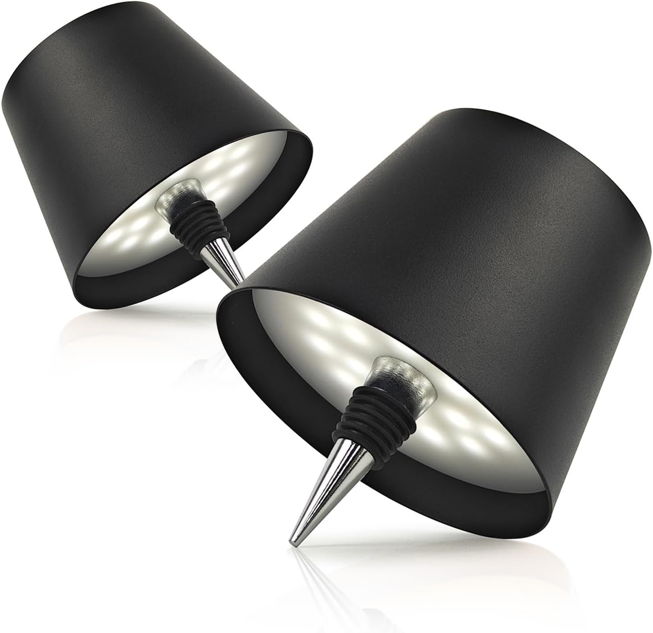 MU LIN Lampada Bottiglia Ricaricabile Touch - immagine 1