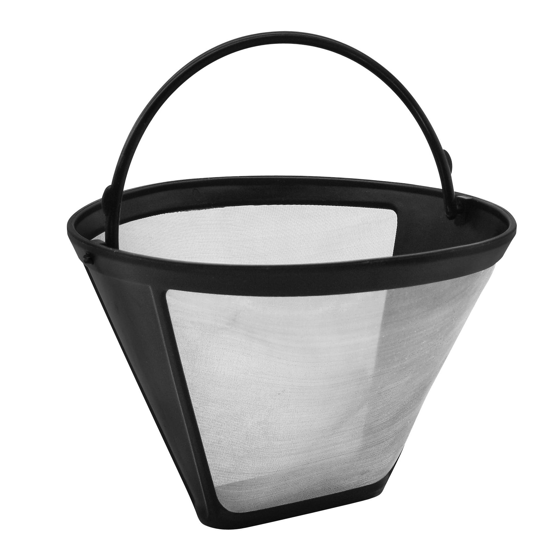 Fackelmann Filtro Permanente Caffè e Tè N.4, Nero/Argento