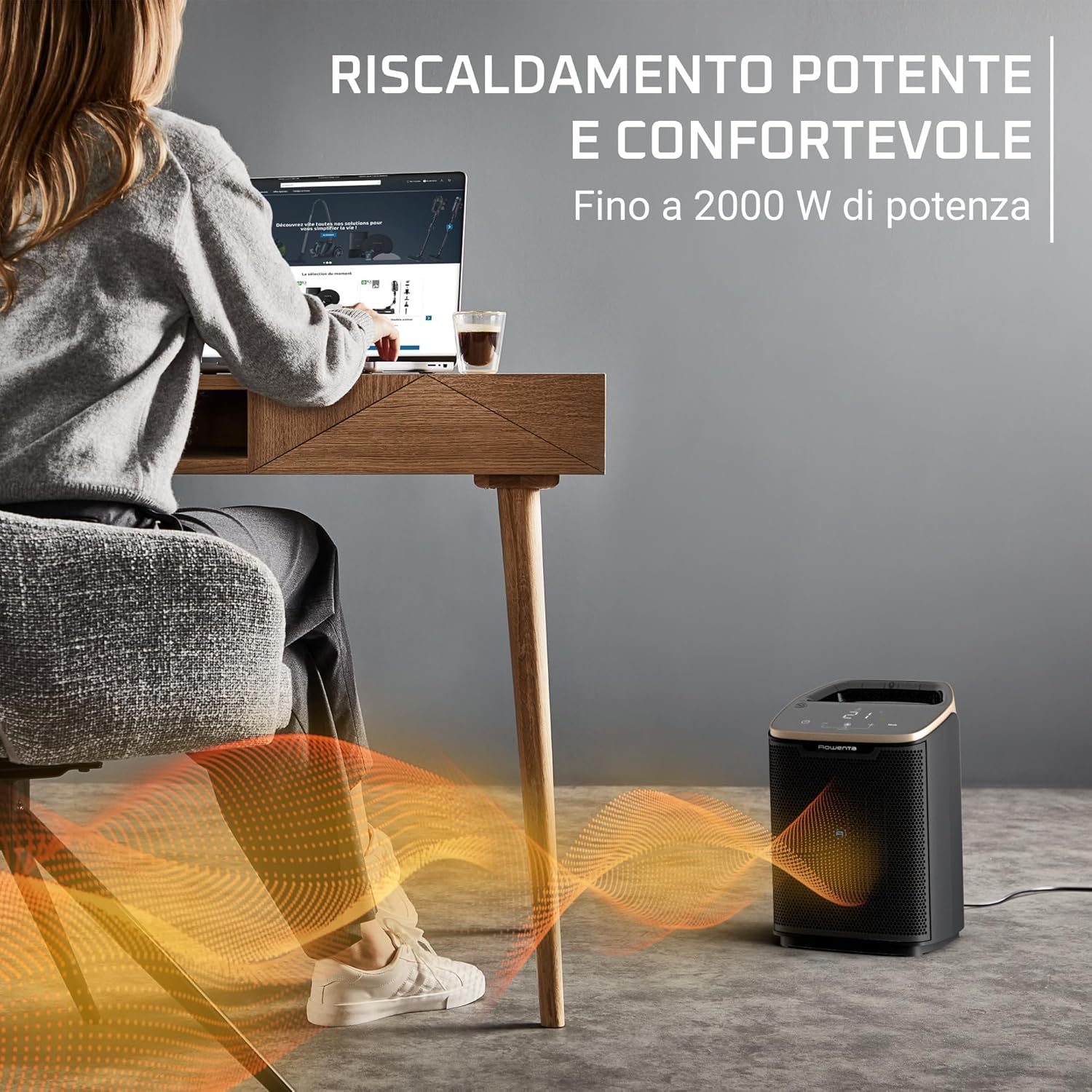 Rowenta Intense Comfort+ - Termoventilatore Silenzioso 2000W - immagine 3