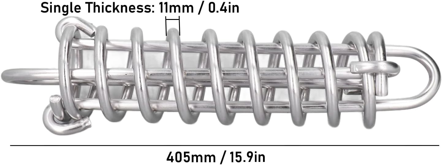 Molle di Ormeggio per Barche in Acciaio 11x405mm - immagine 5