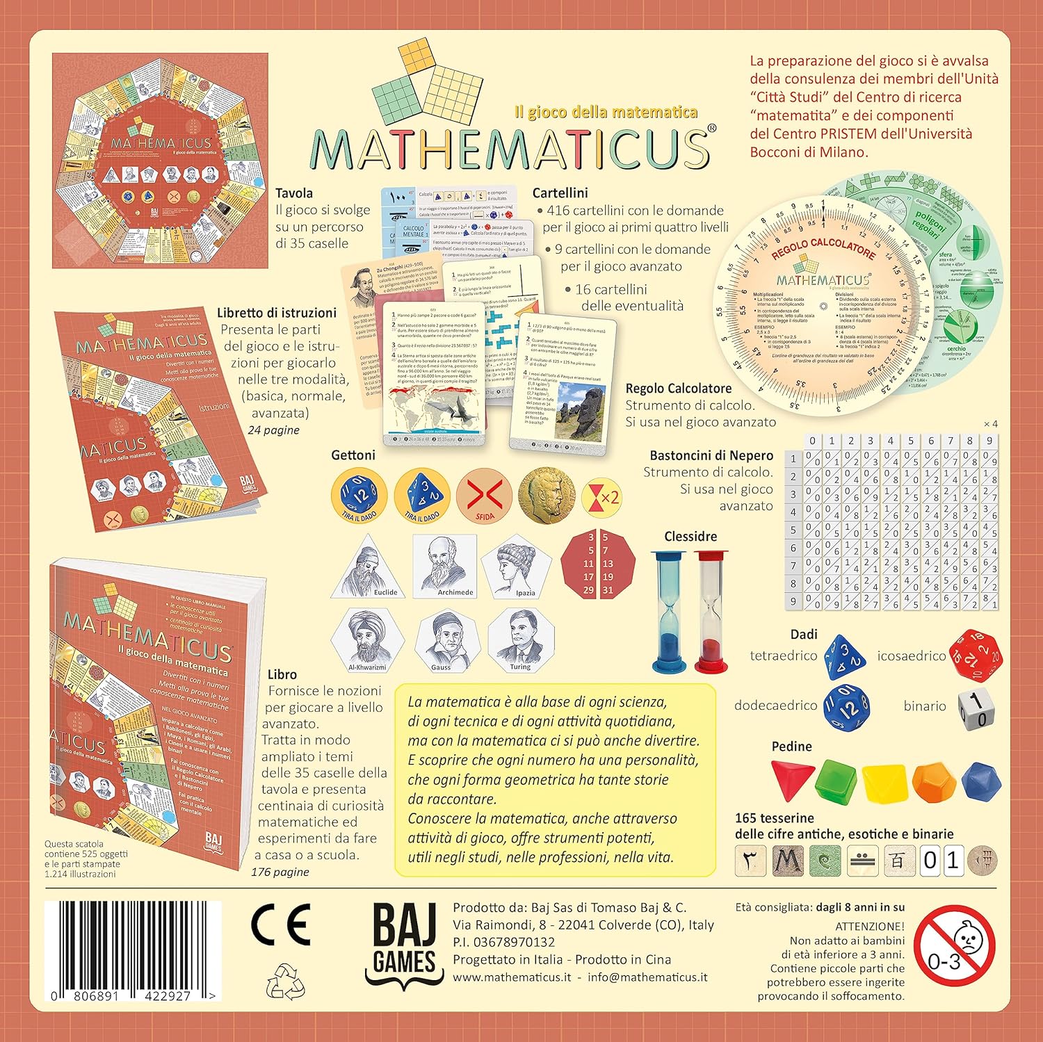 Mathematicus - Il Gioco della Matematica 525 Pezzi - immagine 3