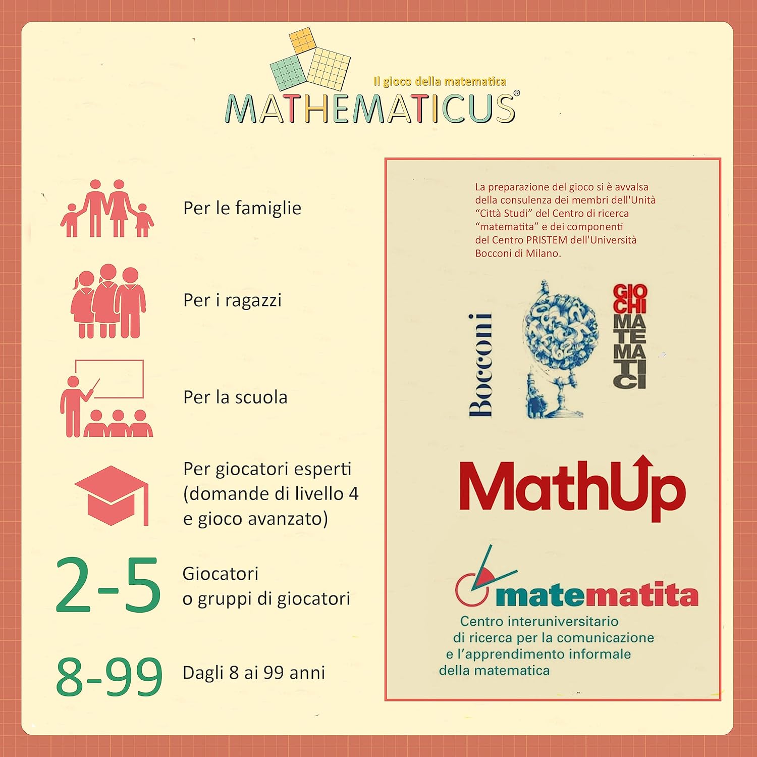 Mathematicus - Il Gioco della Matematica 525 Pezzi - immagine 4