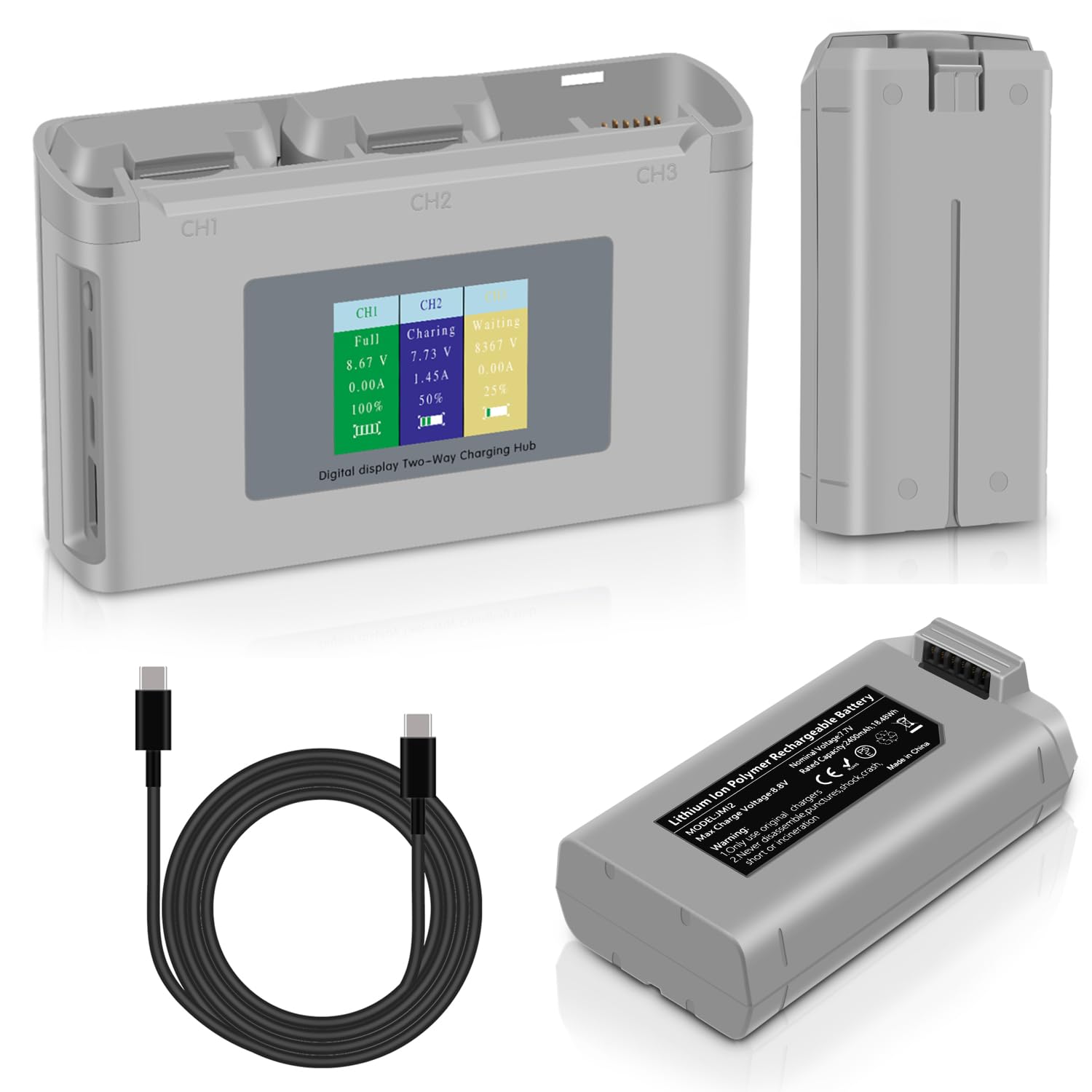 Fantasyo Mini batteria intelligente 4K Mini